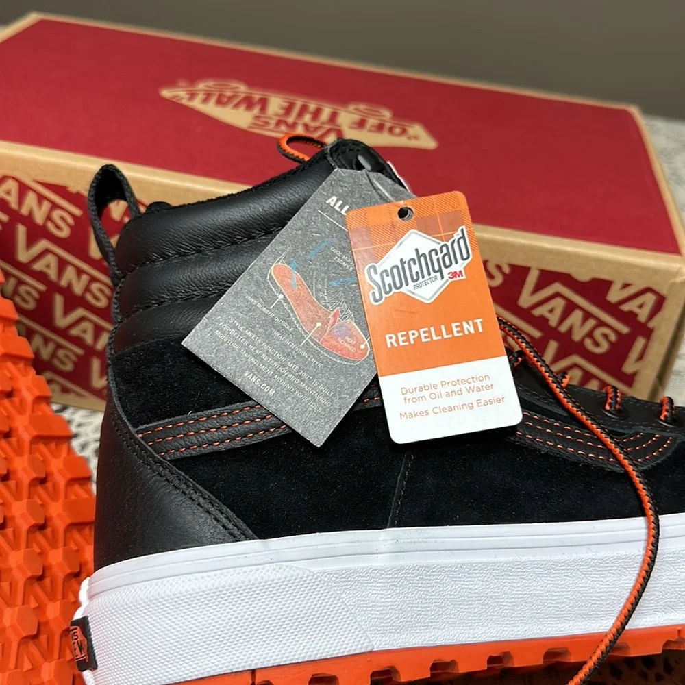 Vans Sk8 Hi boot Mte 2 black spicy orange - Picture 8 of 12